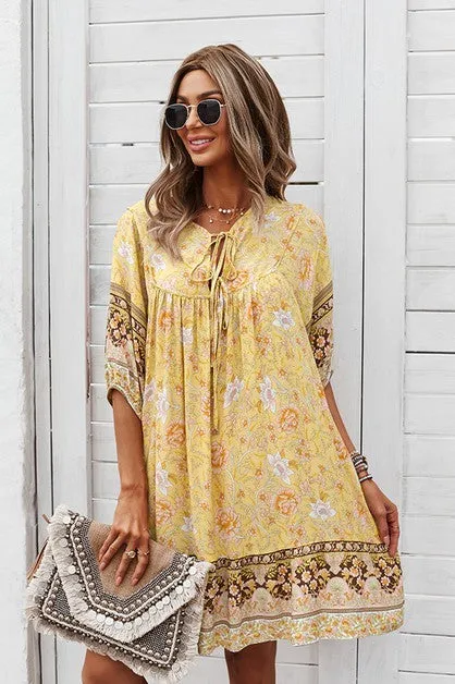 Free Spirit Boho Bloom Dress