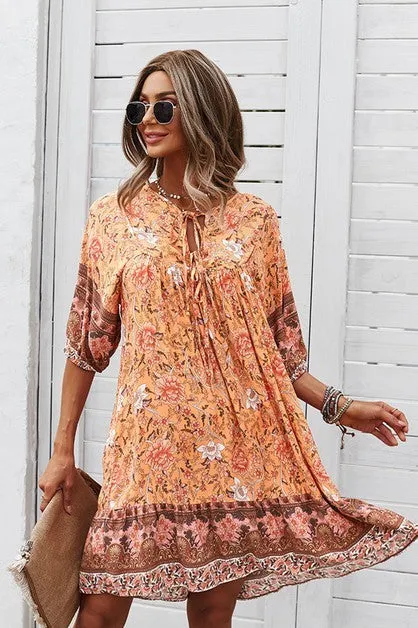 Free Spirit Boho Bloom Dress