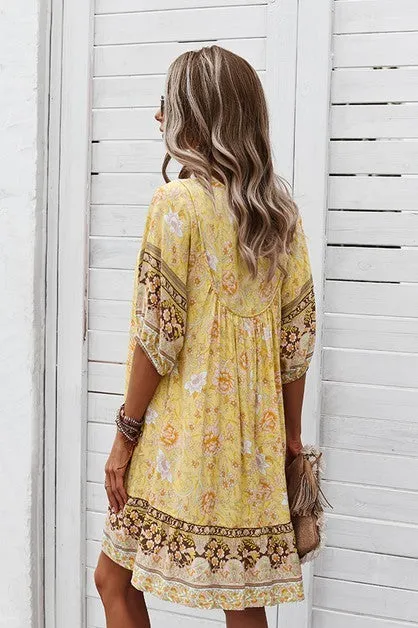 Free Spirit Boho Bloom Dress