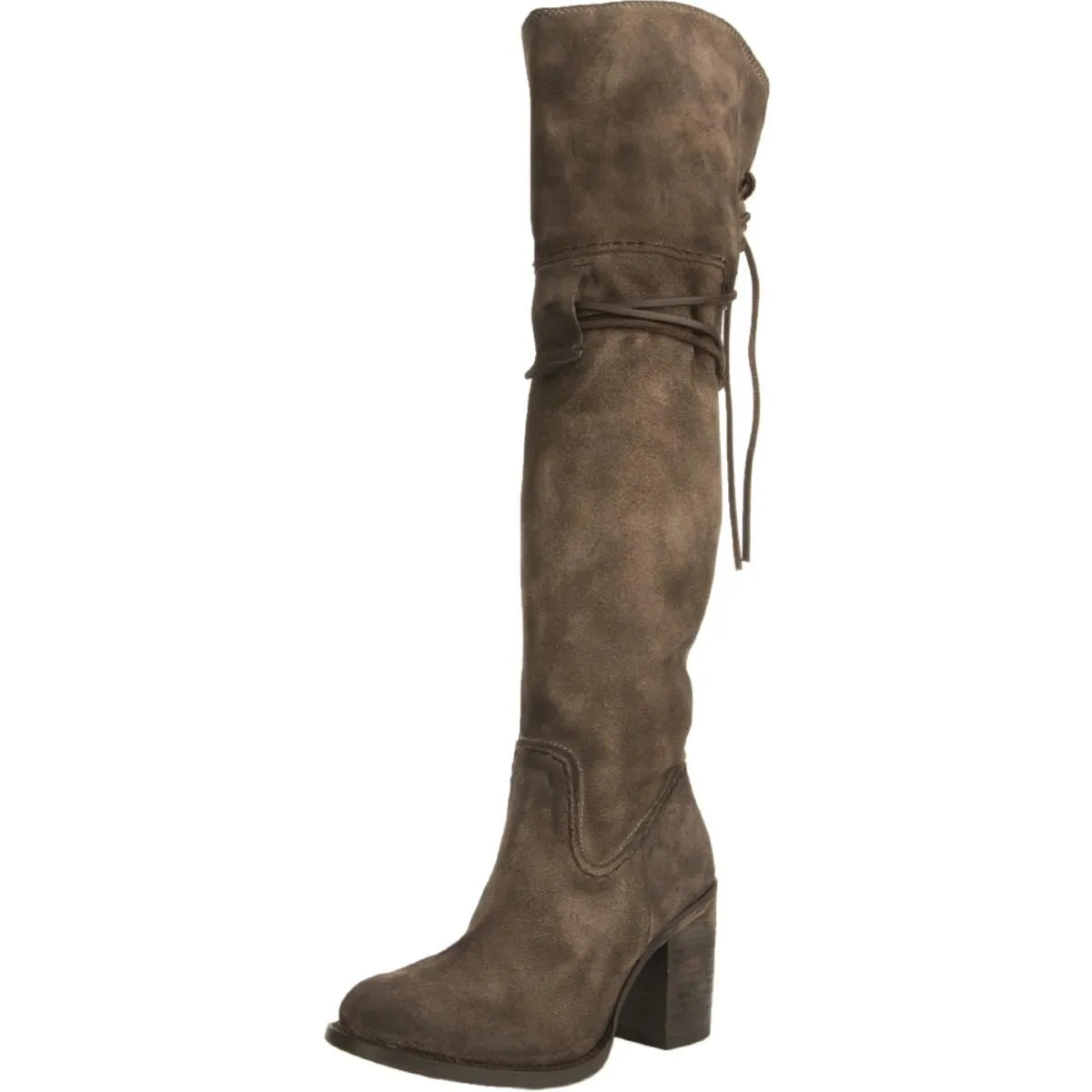 Freebird by Steven Brock Grey Suede Boots Gray