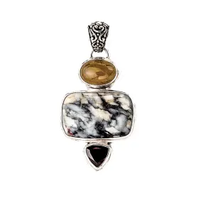 Garnet- Jasper Designer Pendant