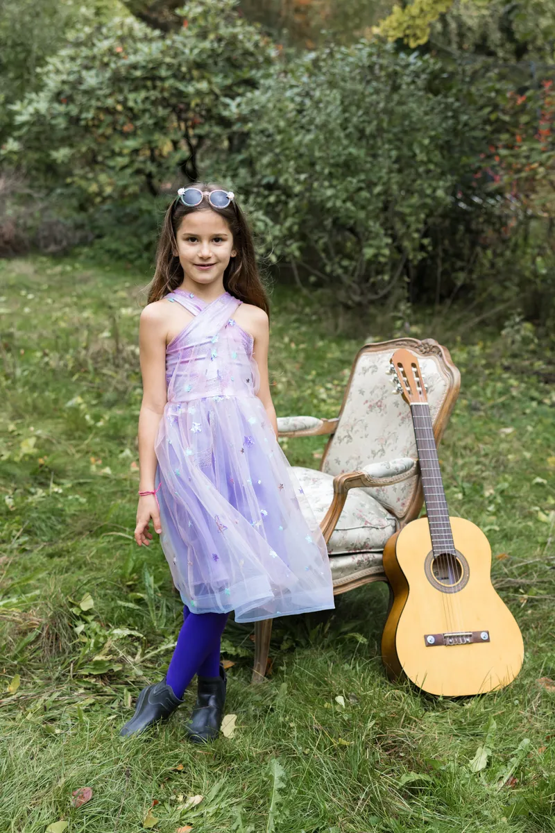 Great Pretenders Ombre ERAS Dress, Lilac/Blue, Size 5-6