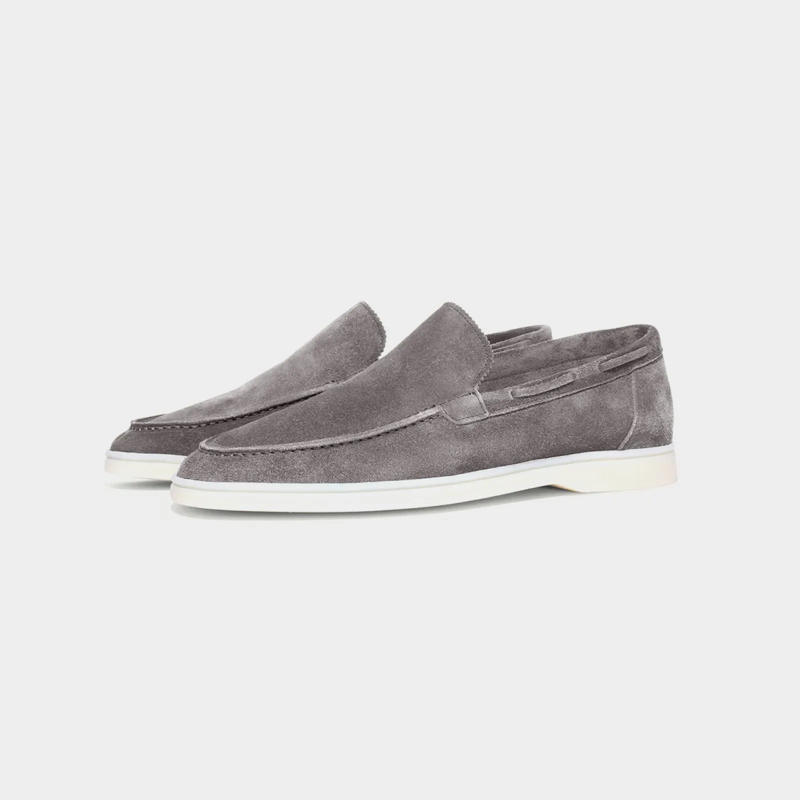 Grey Loafers