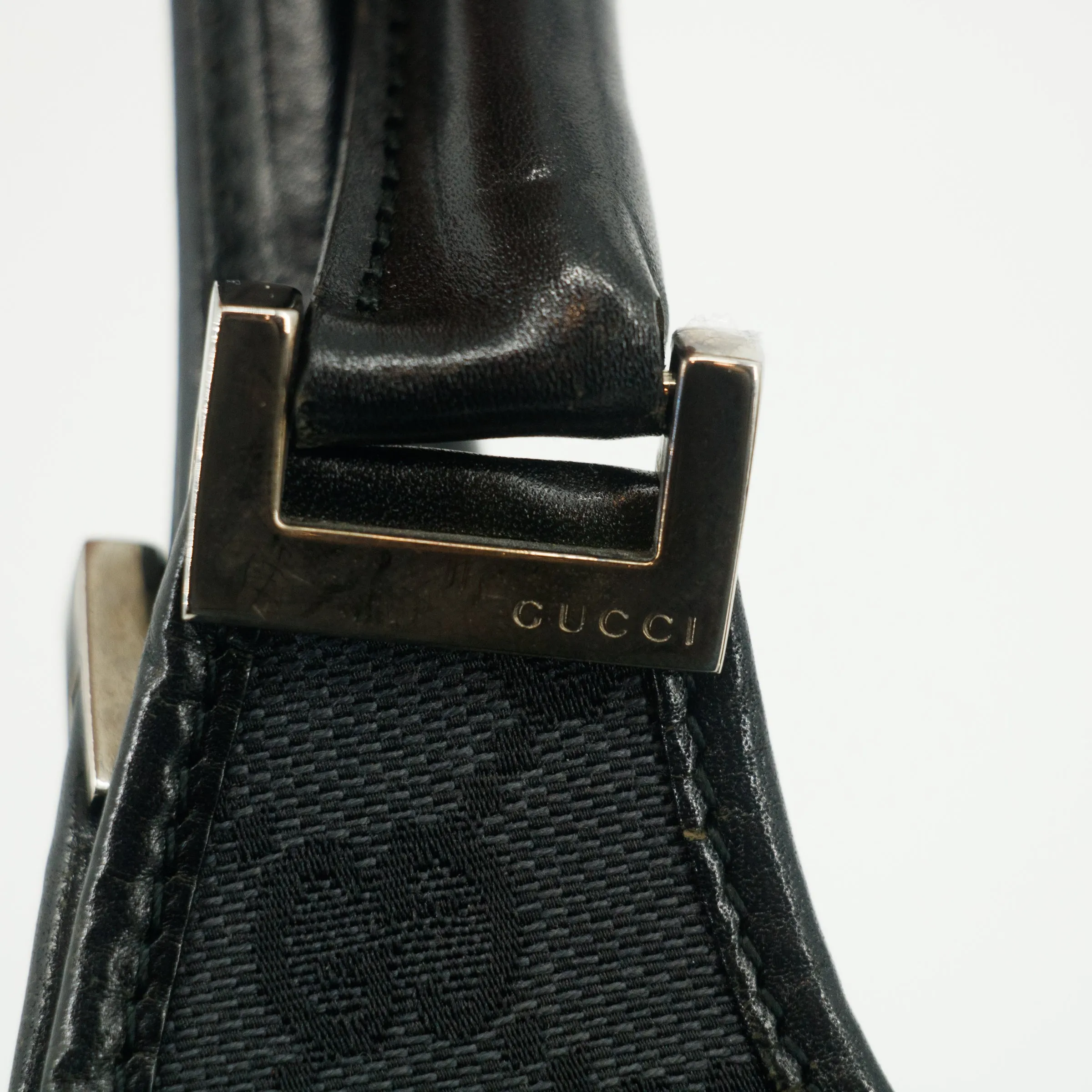 Gucci GG Black Supreme Jackie Shoulder Bag  #3003
