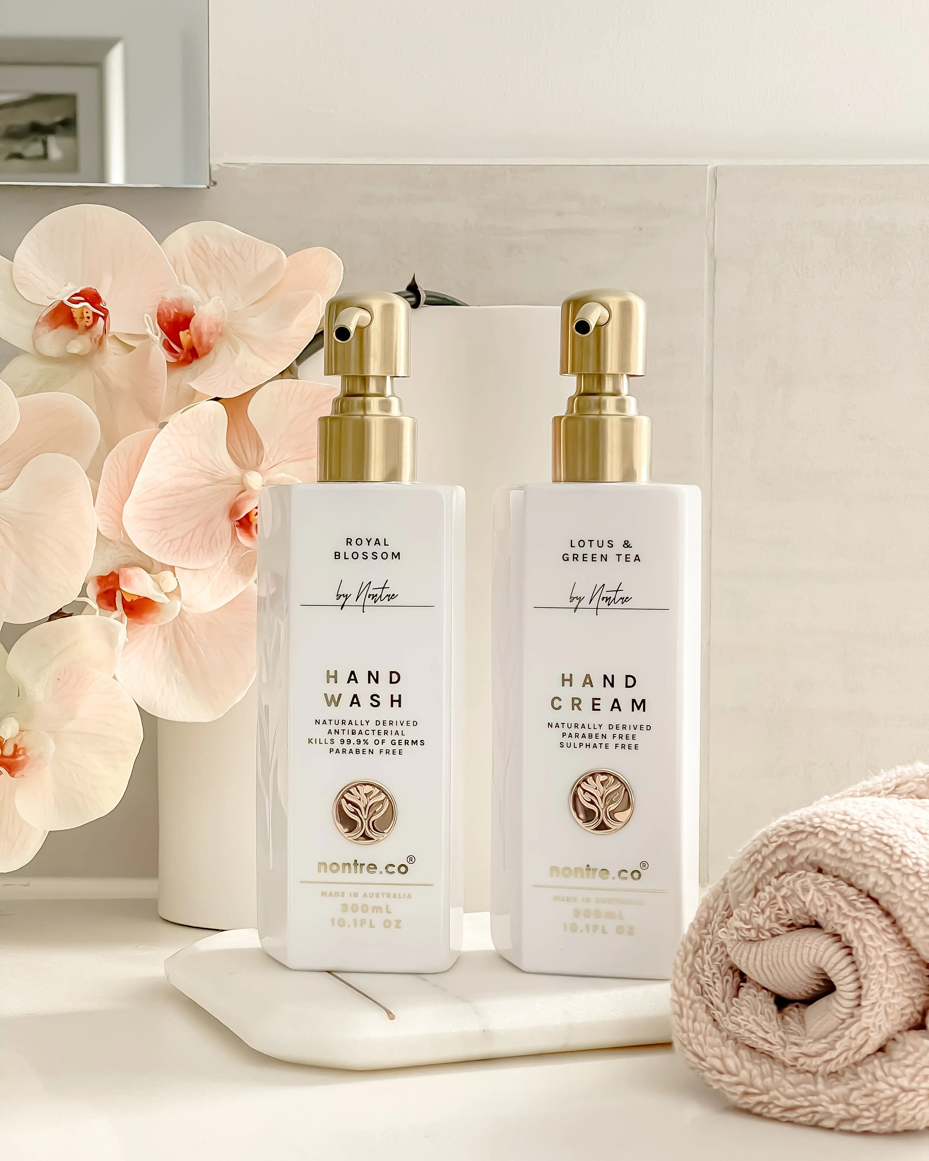 Hand Cream, Lotus & Green Tea 300ML