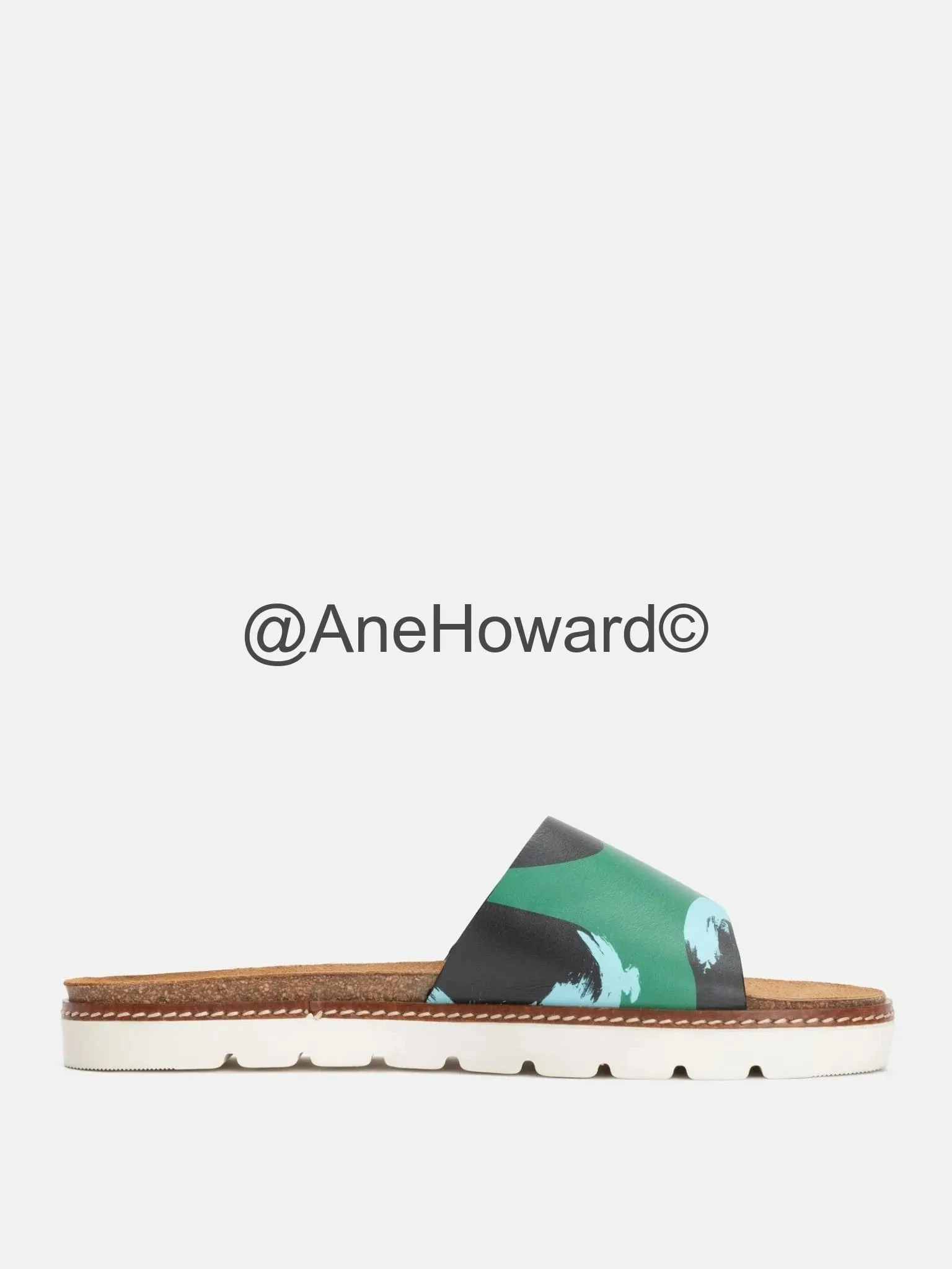 Handcrafted Sparks Women's Leather Sliders