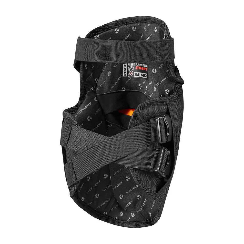 Icon Field Armor Street Knees Motorcycle Protectors - Black