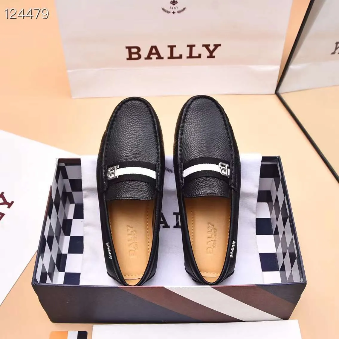 Imported Pilot Driver Grained Loafers