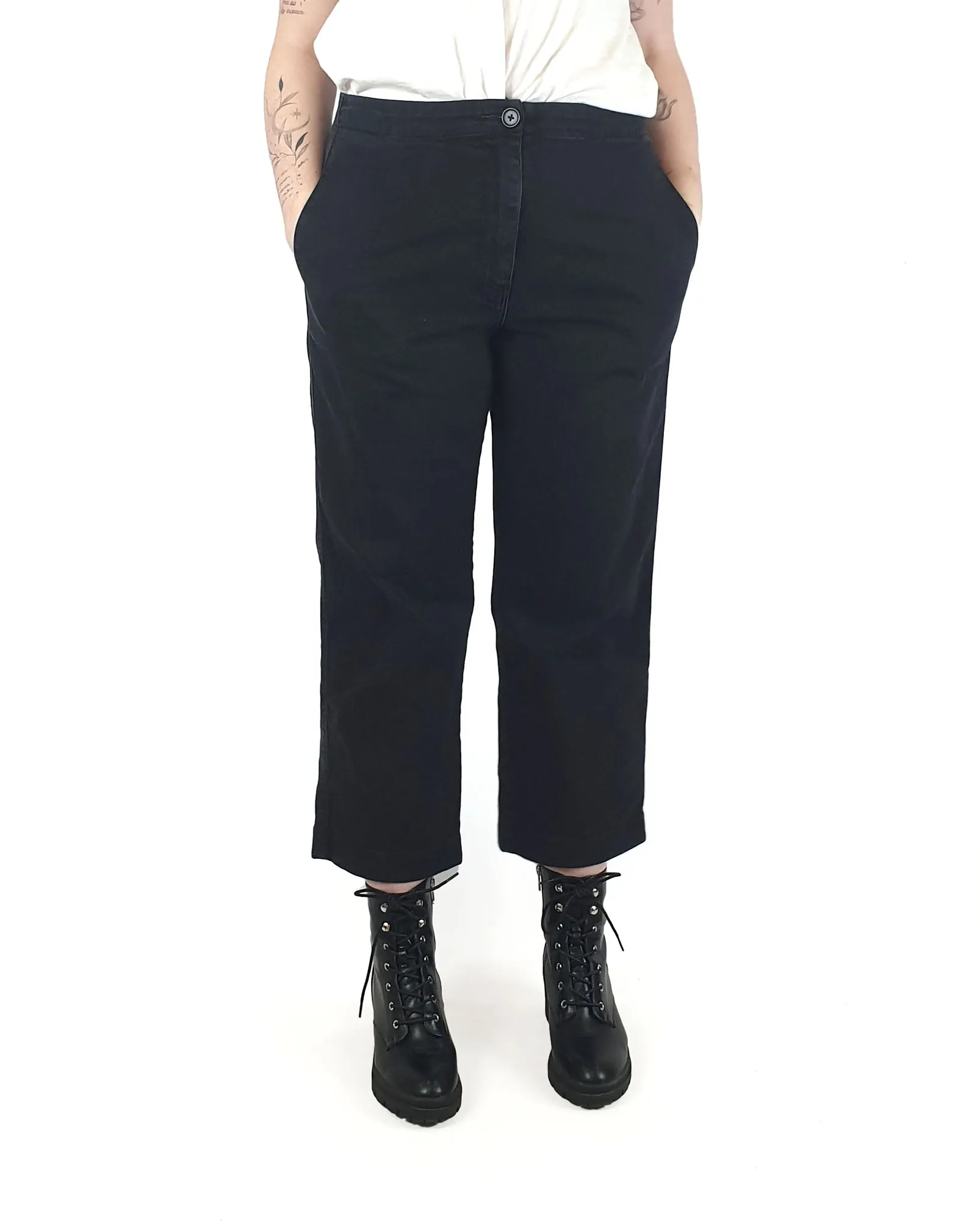 Jac   Jack black wide leg jeans size 12