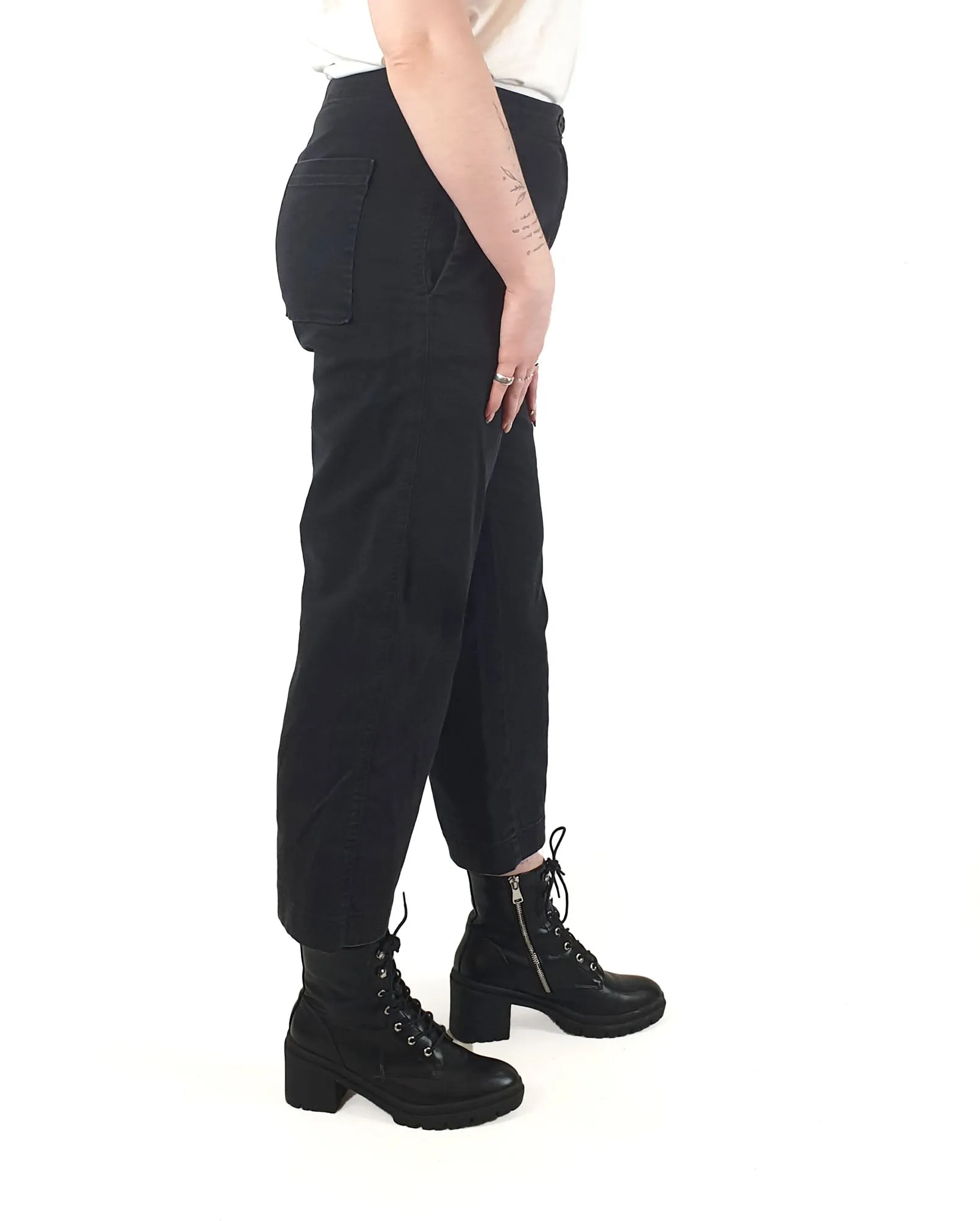 Jac   Jack black wide leg jeans size 12