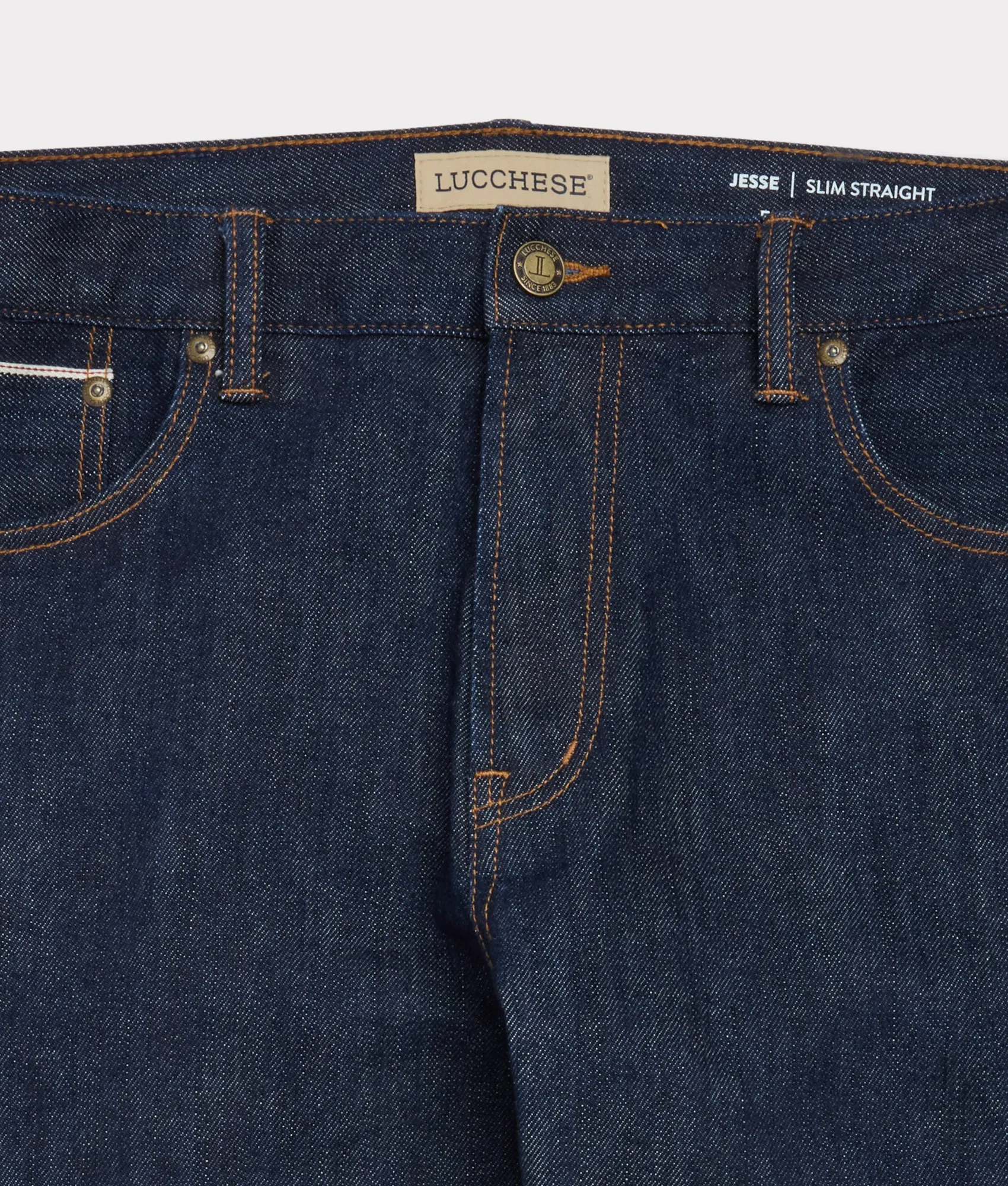 Jesse Men's Slim Straight Jean :: Cavalry Blue