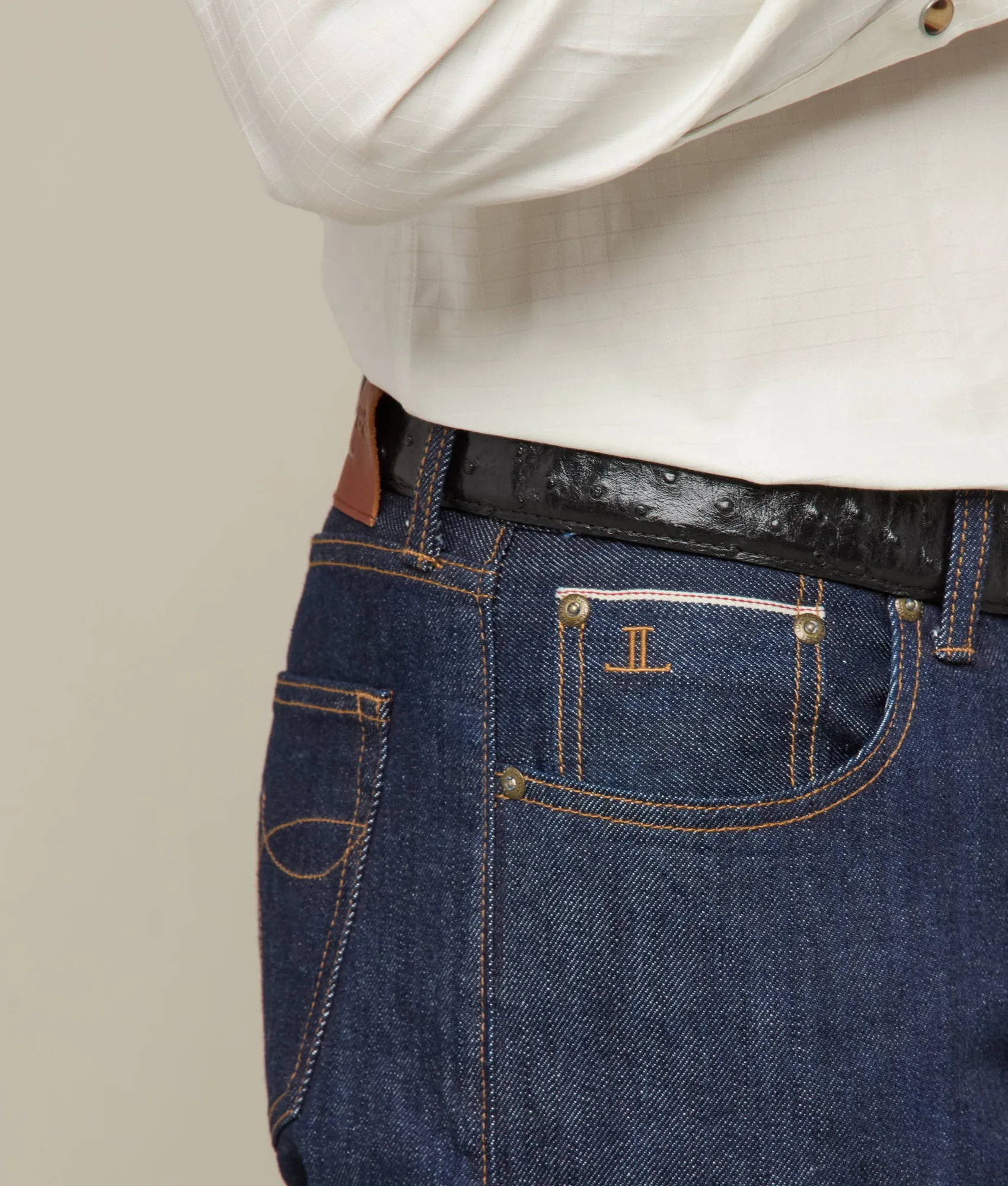Jesse Men's Slim Straight Jean :: Cavalry Blue