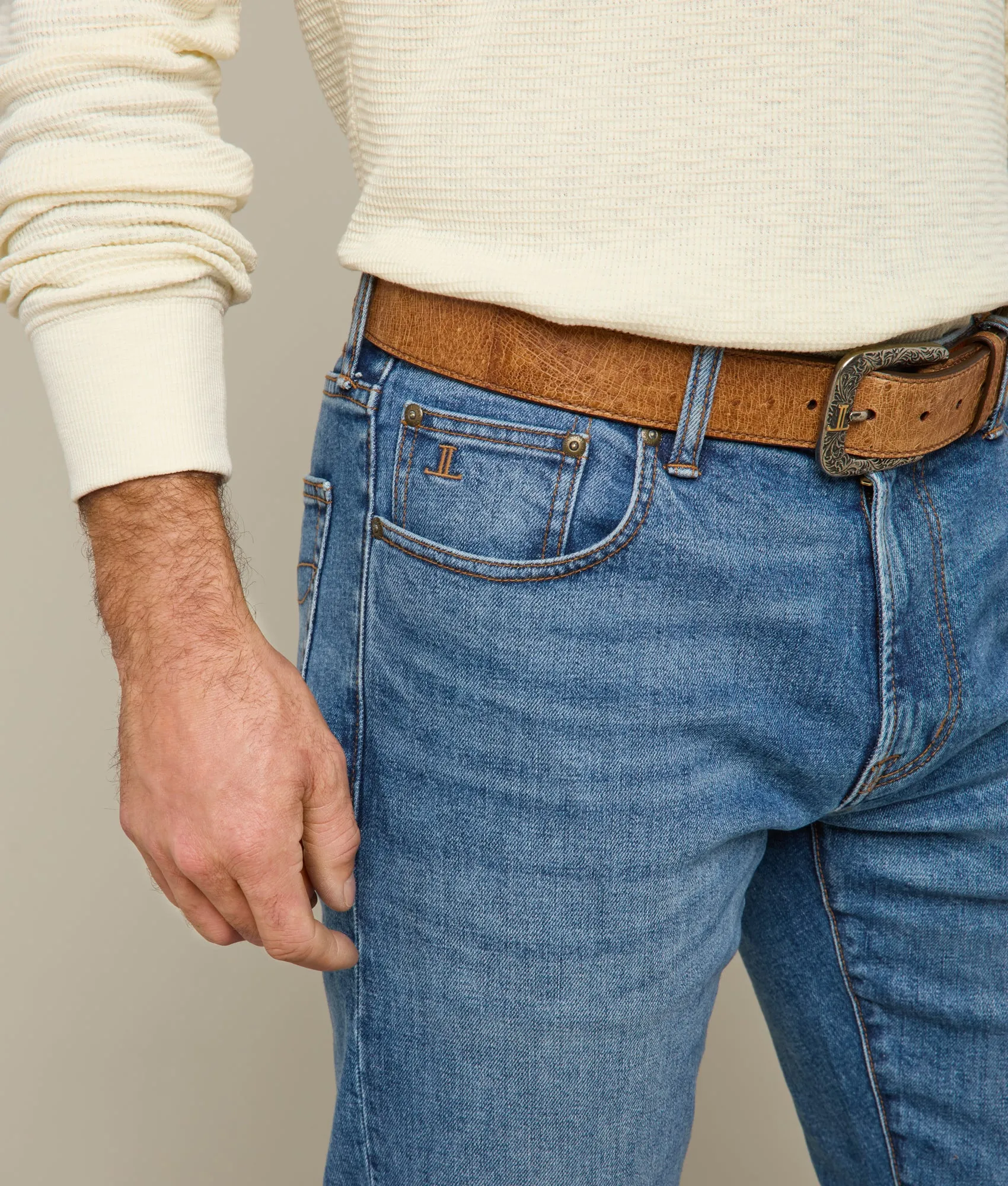 Jesse Men's Slim Straight Jean :: True Blue