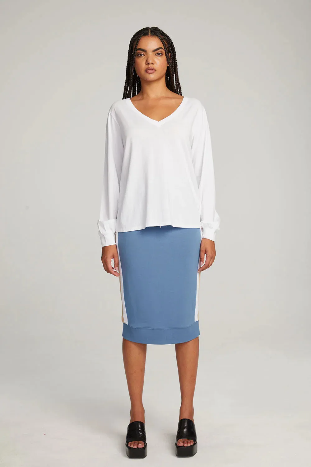 Kara White Long Sleeve