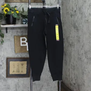 Kirkland Signature Womens Active Moisture Wicking Active Jogger Pants Black S