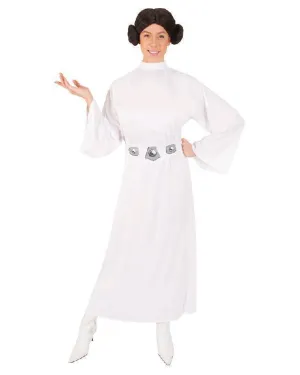 Leia Princess Licensed Star Wars Adult Fancy Dress Costume