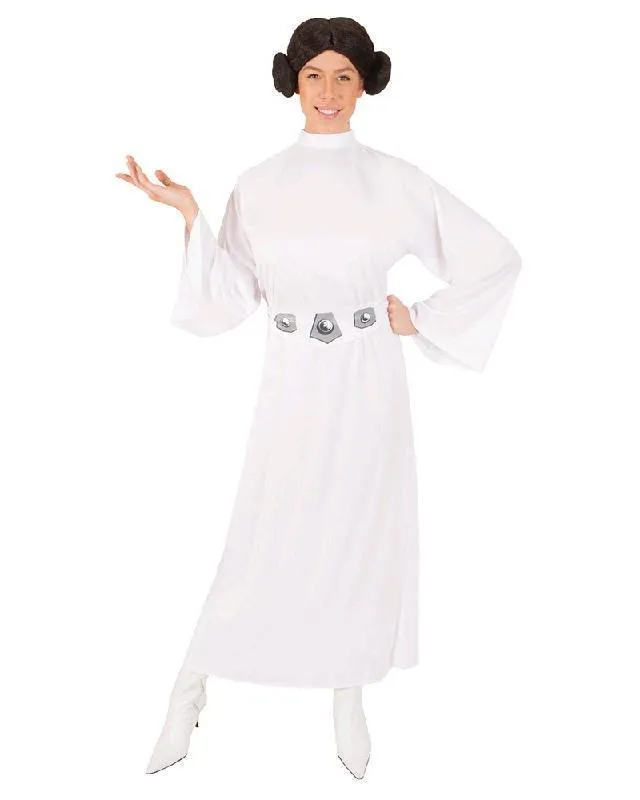 Leia Princess Licensed Star Wars Adult Fancy Dress Costume