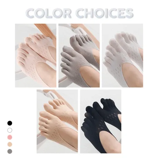 Low-cut Five Toes Socks