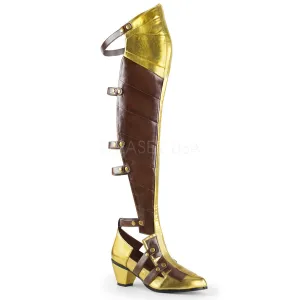 MAIDEN-8830  Brown-Gold Pu