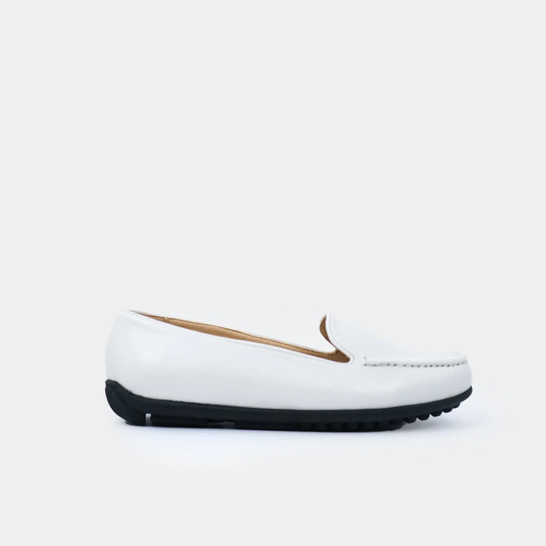 Melissa Loafers (White)