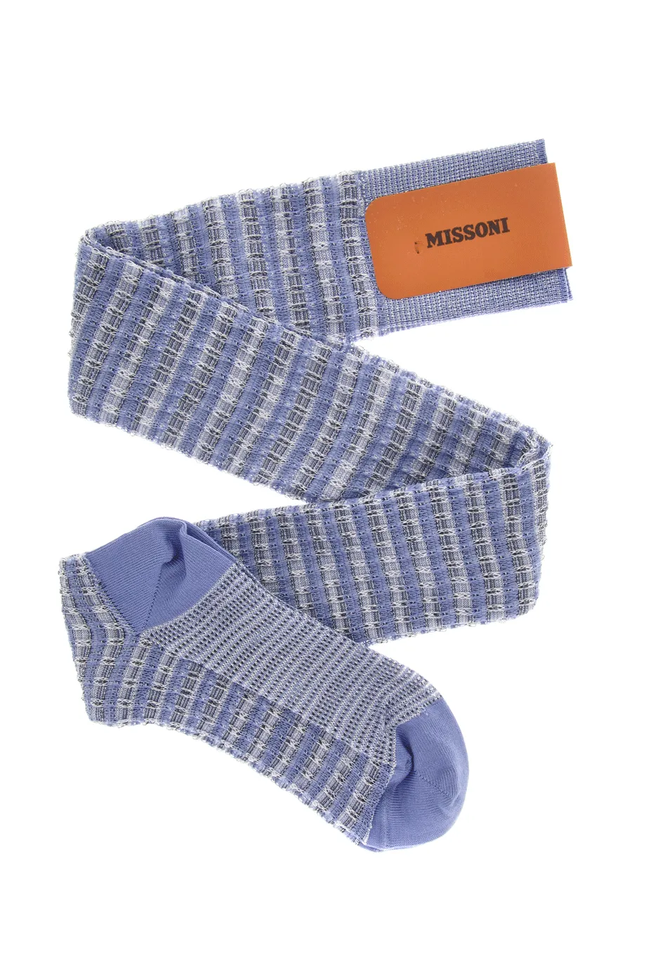 MISSONI WOVEN Light Blue Over The Knees