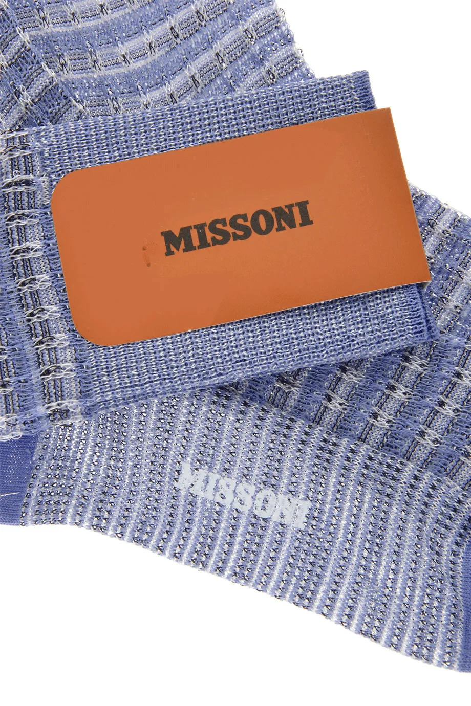 MISSONI WOVEN Light Blue Over The Knees