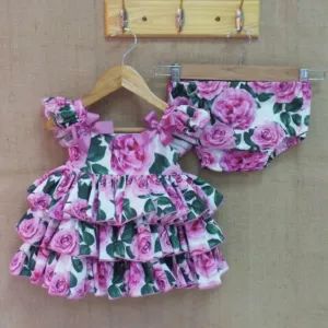 NINI - Rose Baby Dress