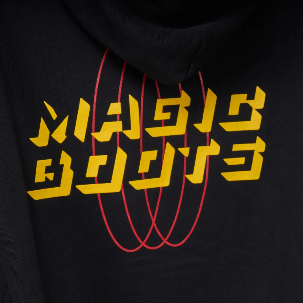 NJ Nils Jansons 'Magic Boots' THE HOODIE - Black