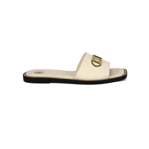 Odeta comfy fit classic ELLE women Sandal in Cream