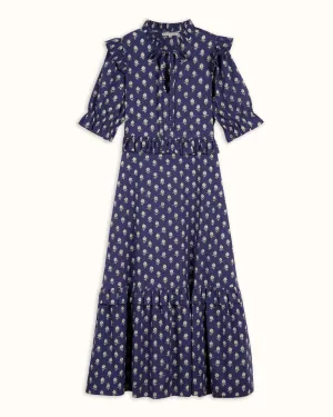 Olive Floral Dress