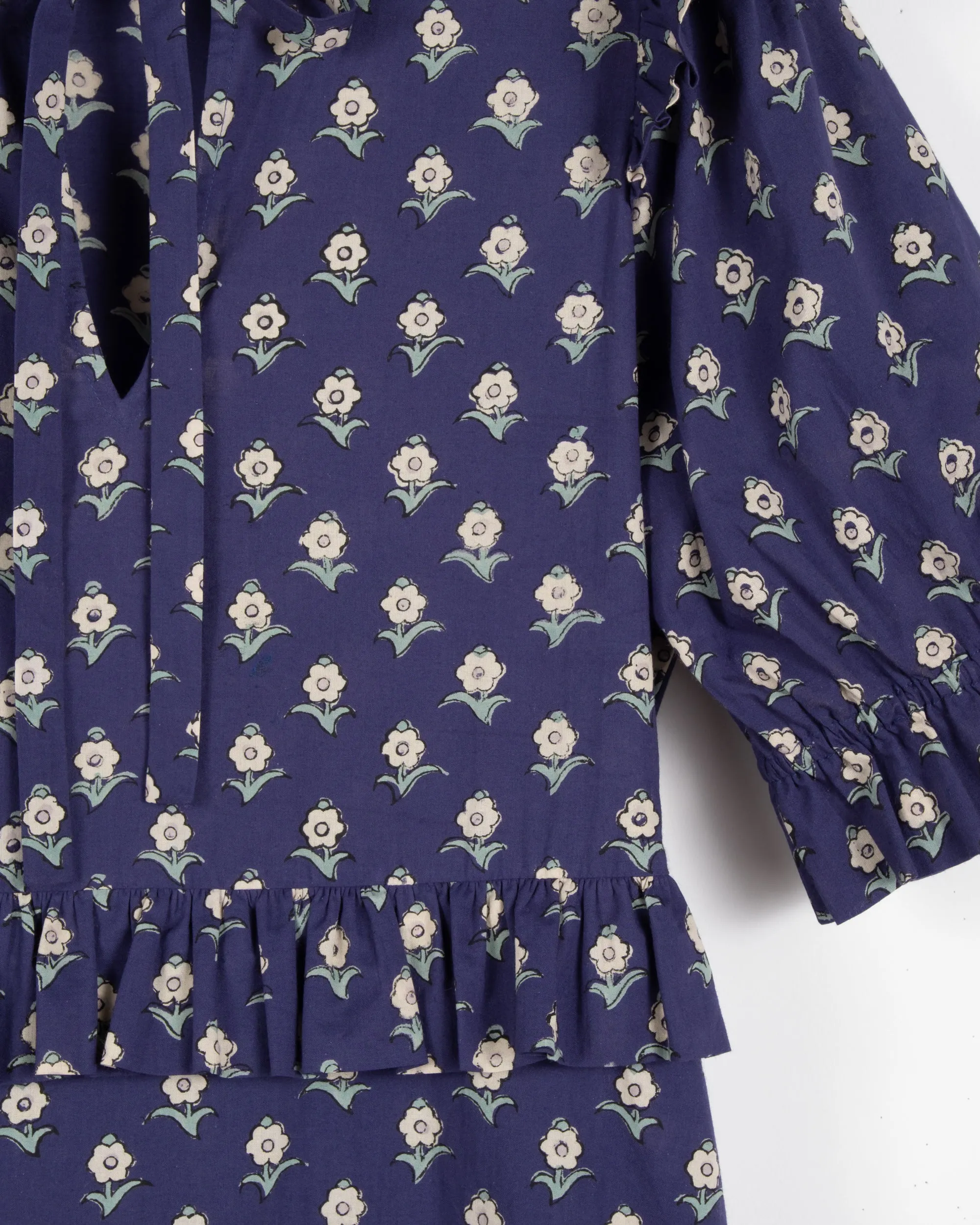 Olive Floral Dress