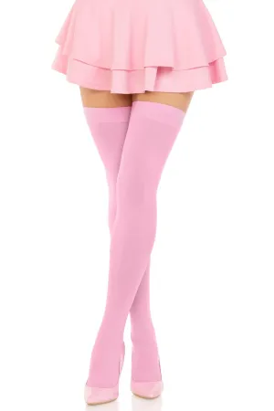 Over The Knee Nylon Thigh High Stockings