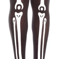 Over the knee stockings - bones
