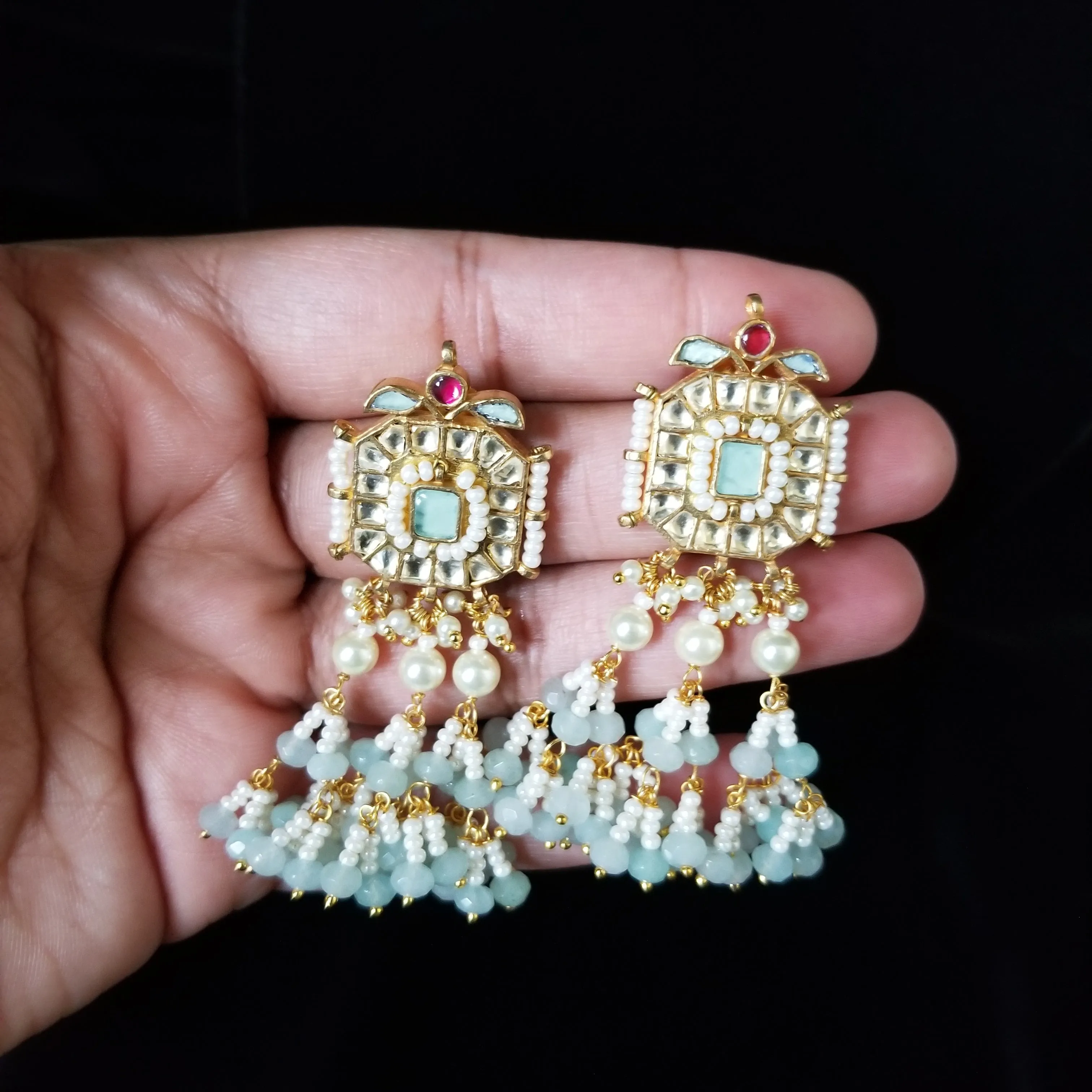 Pachi Kundan Choker Set With Gold Plating