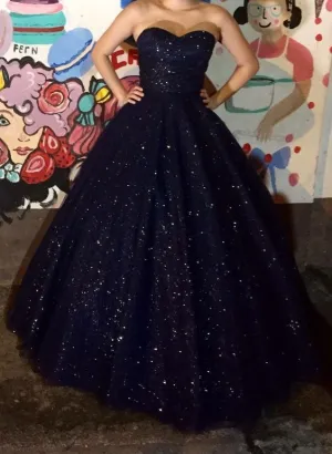 parkly midnight blue gown   fg1206
