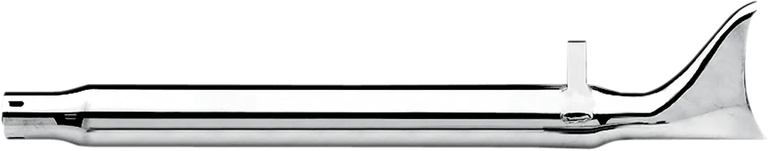 Paughco DS611L Fishtail Muffler - Chrome