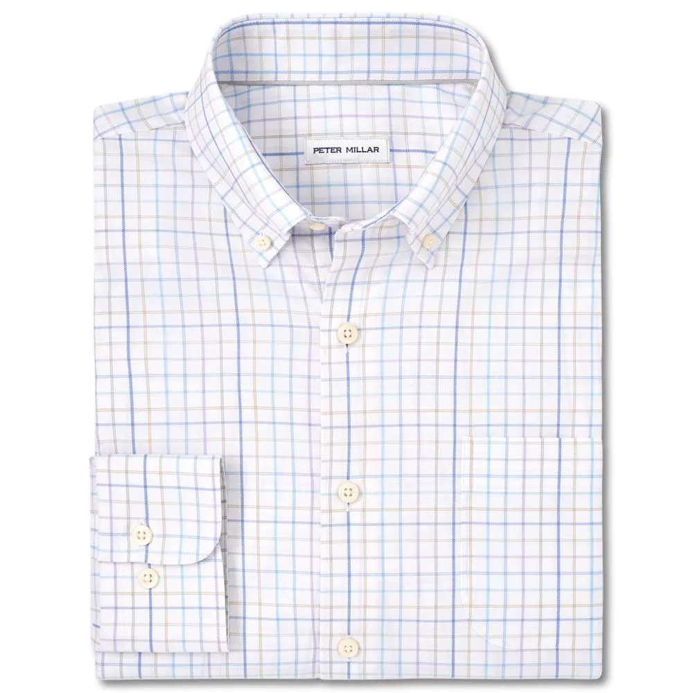 Peter Millar Patten Crown Lite Cotton-Stretch Sport Shirt