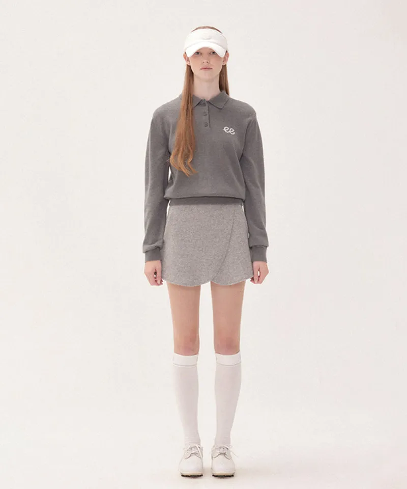 PIV'VEE Over Knee Socks - Cloud White