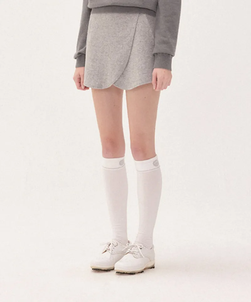 PIV'VEE Over Knee Socks - Cloud White