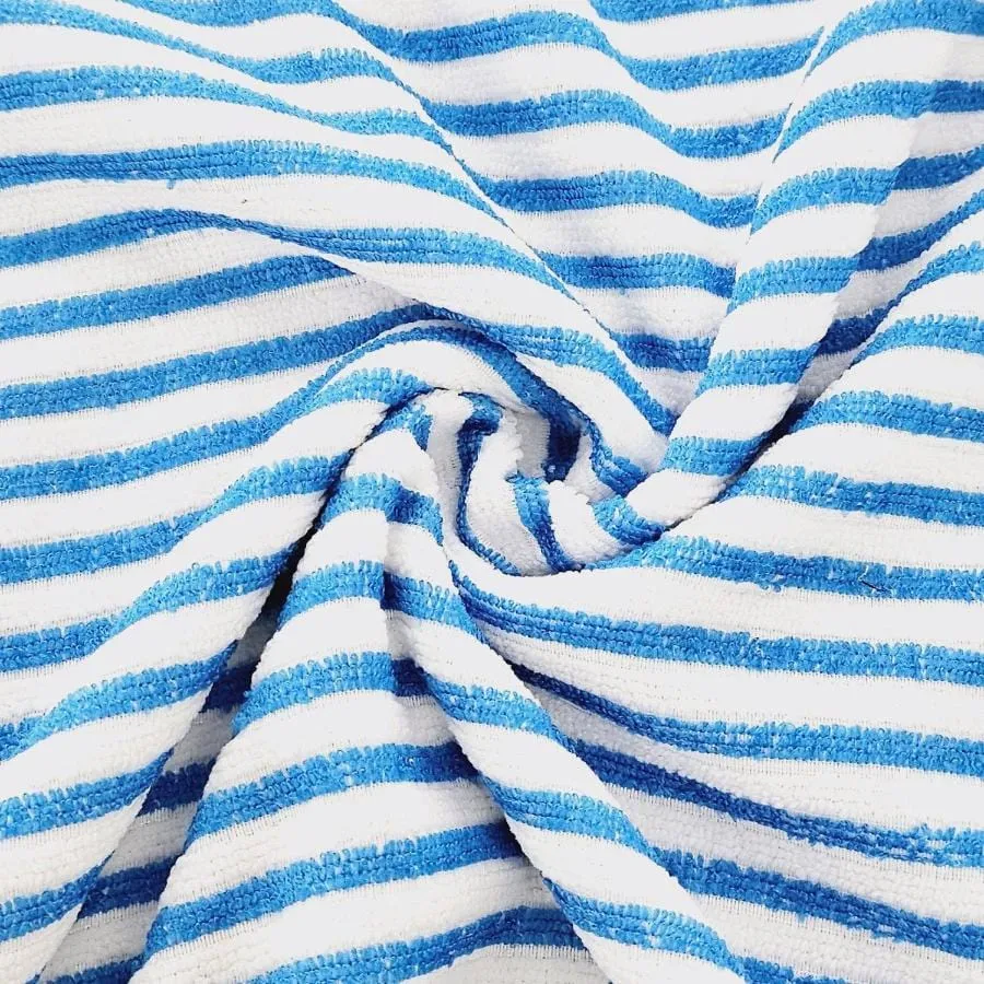 Polyester Towelling Stripe 150cm