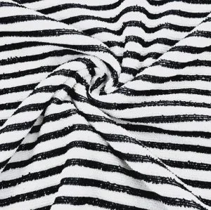 Polyester Towelling Stripe 150cm