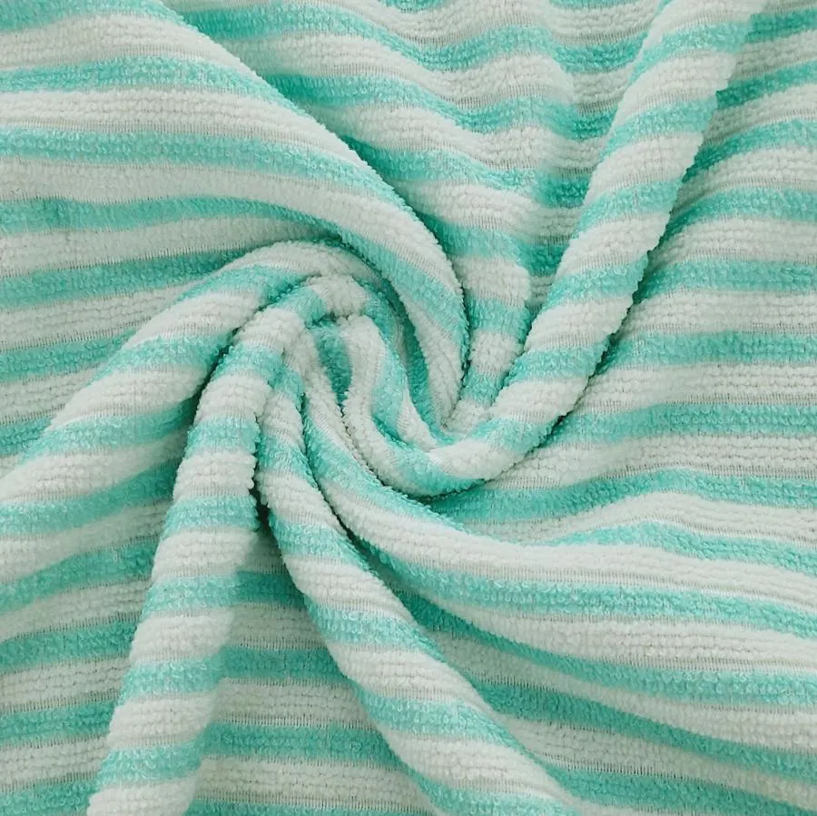 Polyester Towelling Stripe 150cm