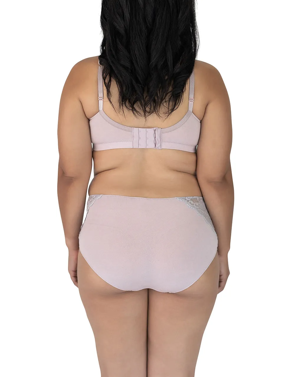 Portia Wireless Bra, Mauve