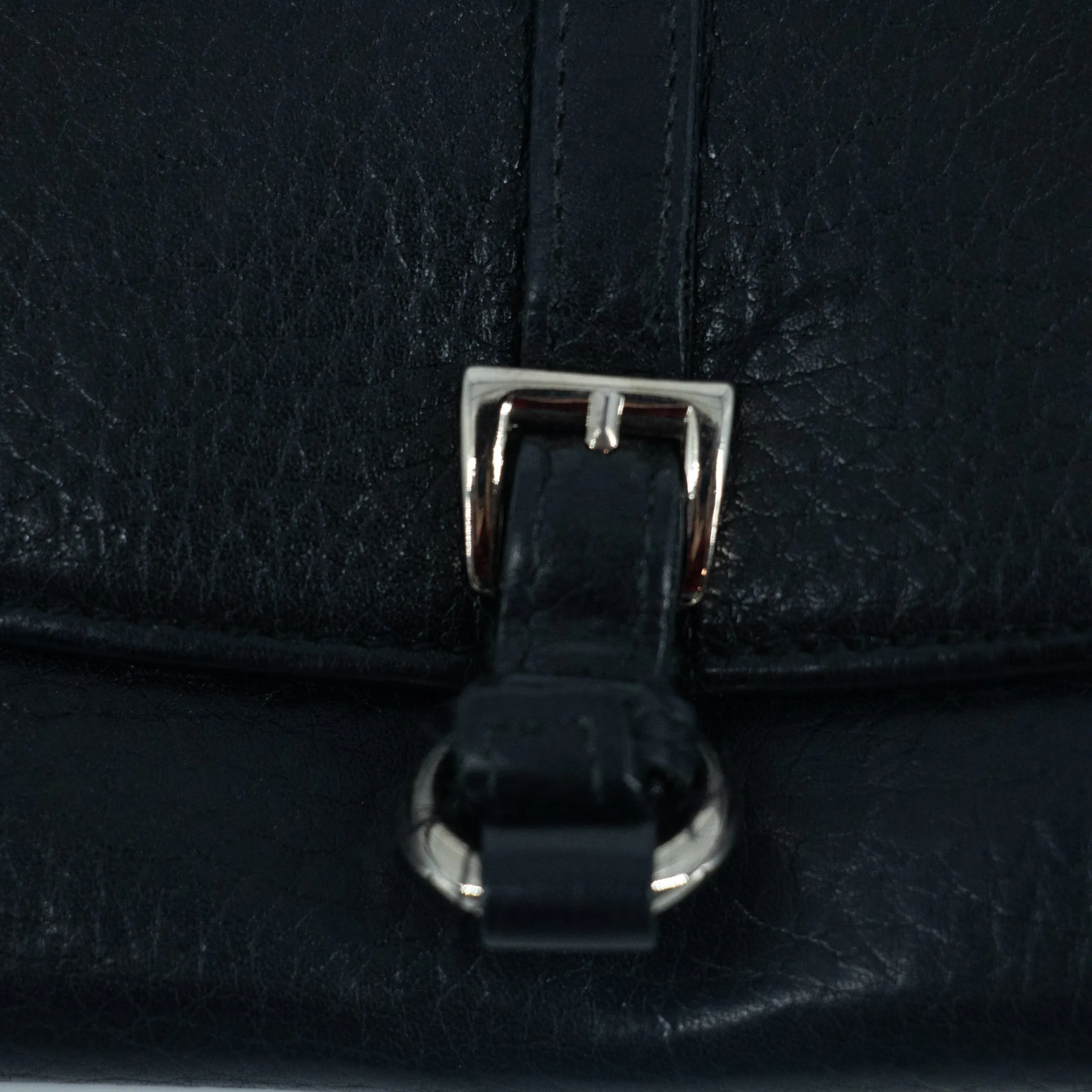 Prada Black Saffiano Leather Ribbon Long Wallet #2277