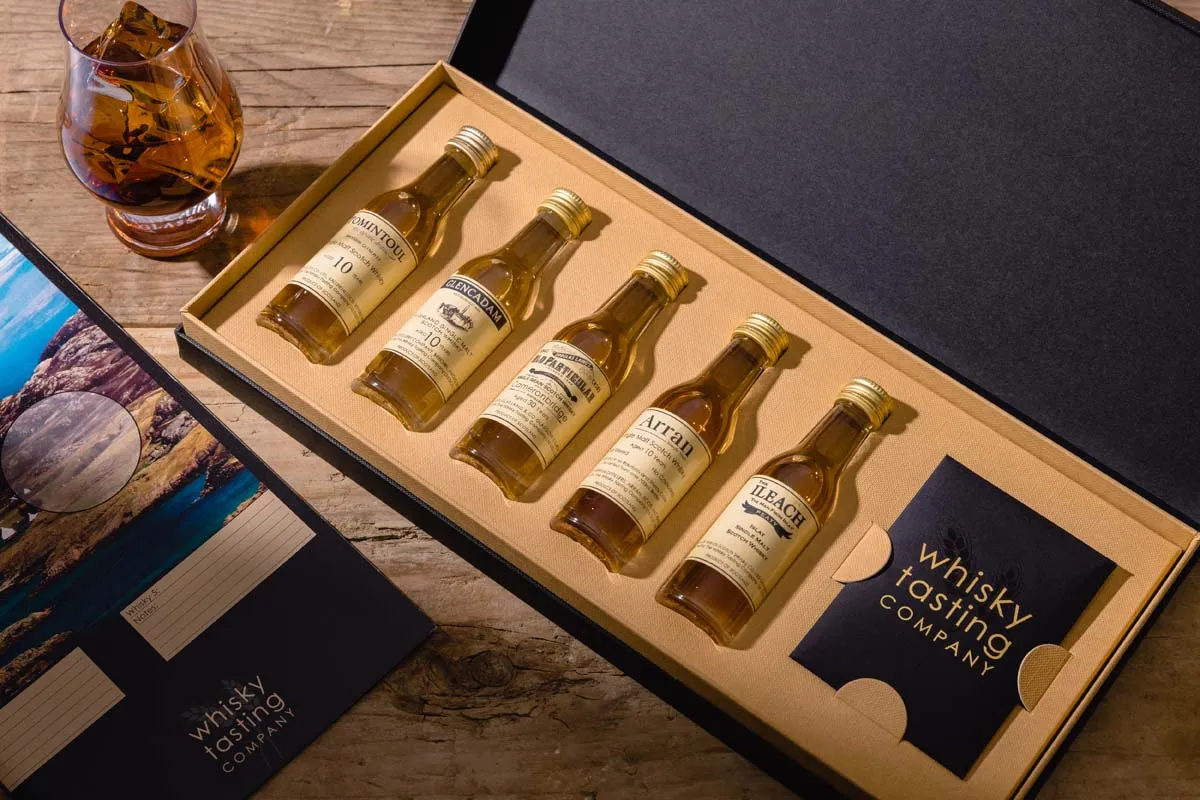 Premium and Old Scotch 80th Birthday Whisky Set