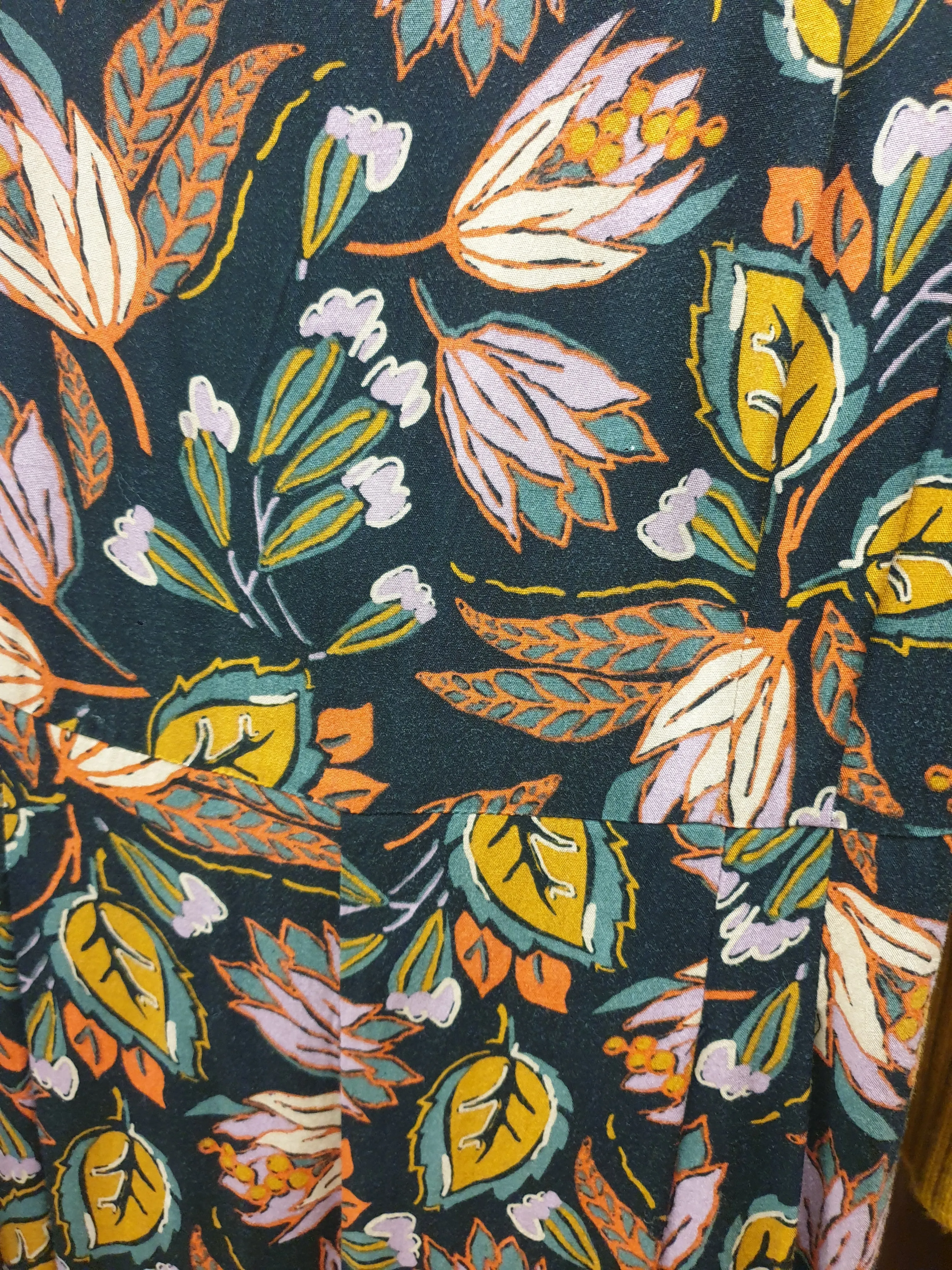 Princess Highway colourful leaf print sleeveless jumsuit size 12