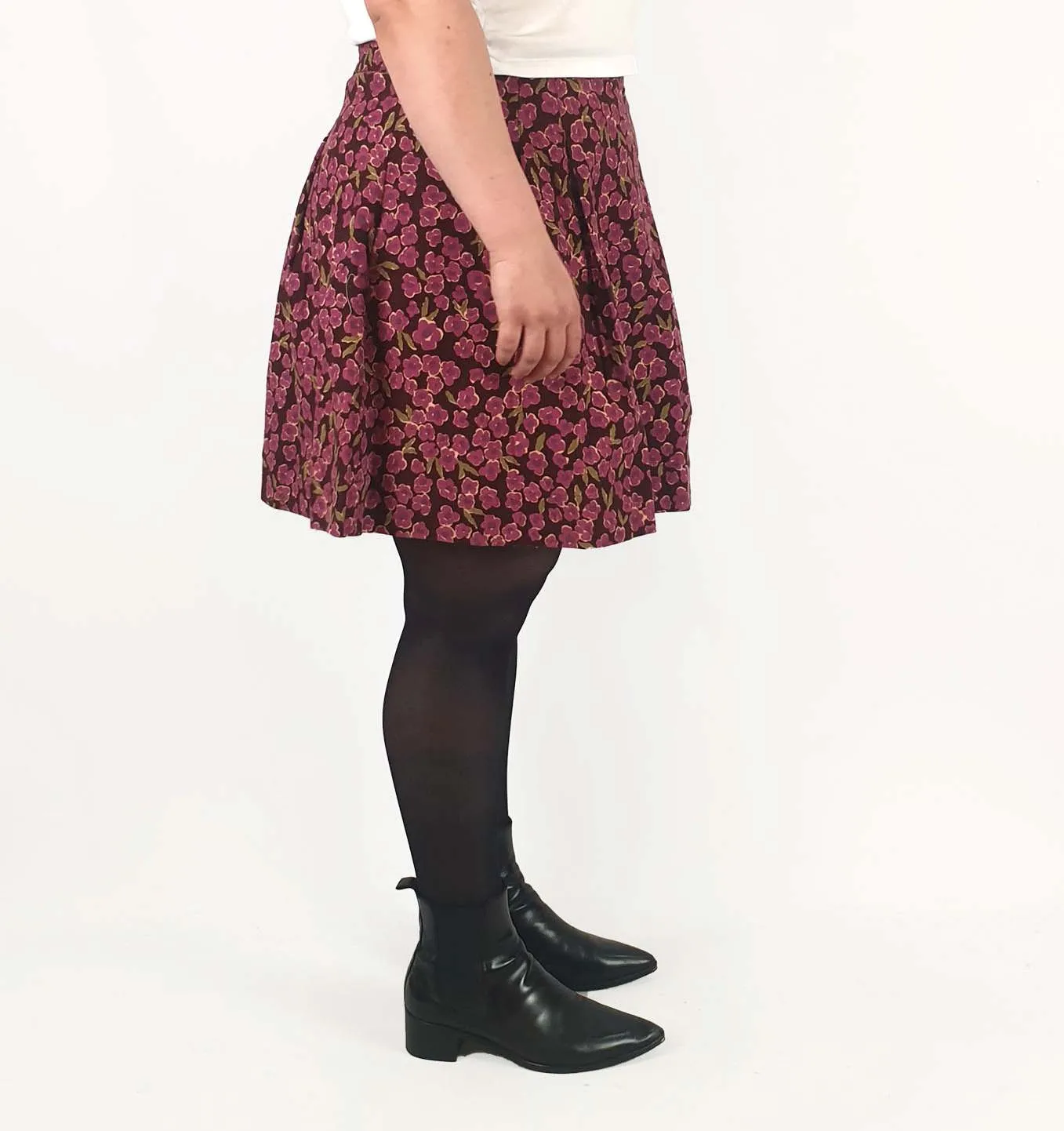 Princess Highway pink print skirt size 16