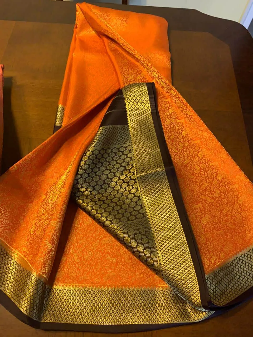 Pure Brocade South Silk Sarees with Rich Pallu