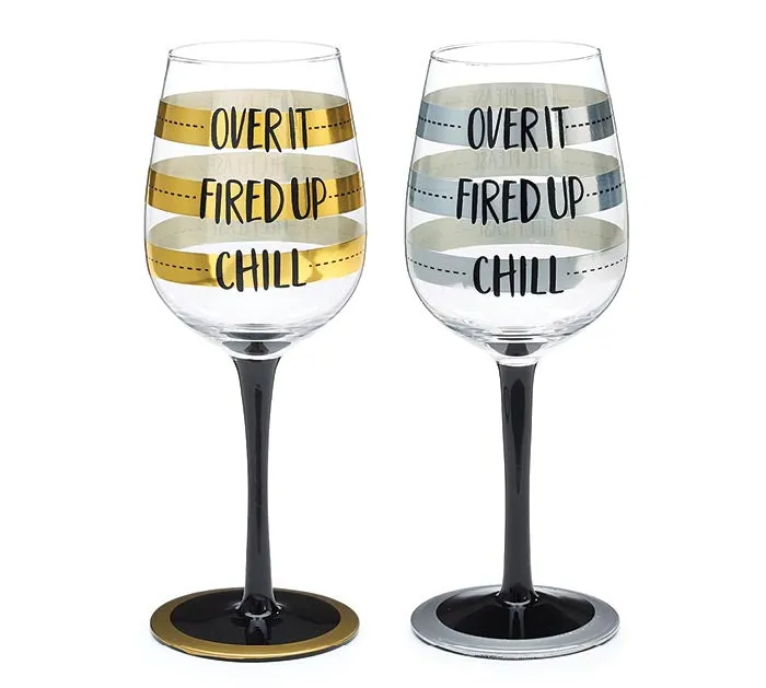 "Chill" Wine Glass
