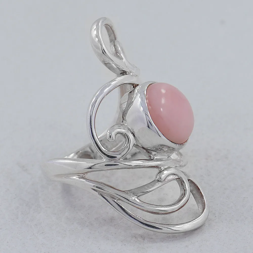 Rainbow Moonstone Designer Ring